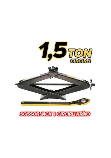 Oto Krikosu 2ton-1.5ton Cırcırlı Otomatk Makas Kriko