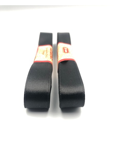 Siyah Saten Kurdele 2 Cm 1 Top