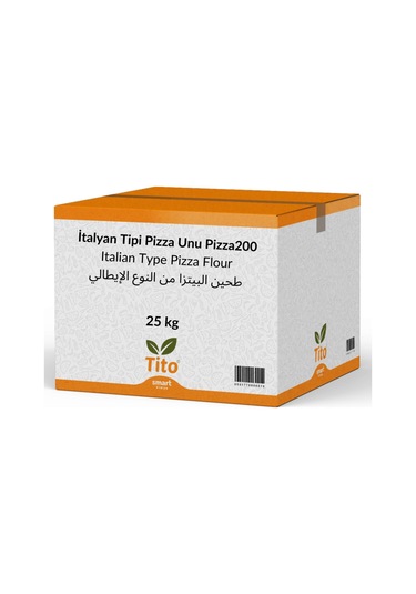 Pizza200 İtalyan Tipi 00 Pizza Unu 25 Kg