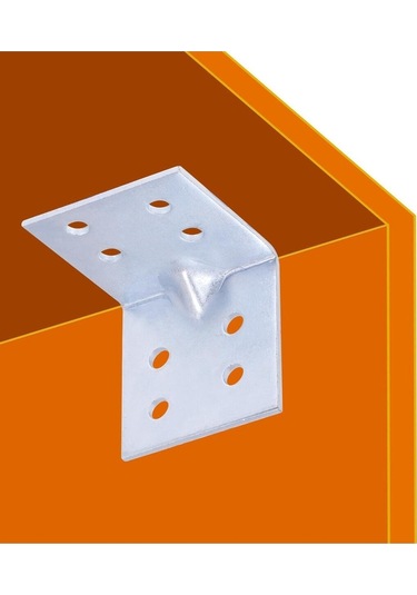 5 Adet Mobilya Dolap Köşe Bağlantı Sabitleme L Demir Gönye 40x40x40 Mm Mobilya Bağlantı Elemanları Diğer