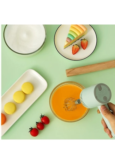 Otomatik Yumurta Çırpıcı Elektrikli Ev Pişirme Krem Çırpıcı Ve Hamur Çırpıcı Pembe Pembe