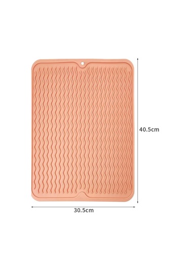 Sones Tpr Kalınlaştırılmış Termal Ped Dalga Desenli Drenaj Kaymaz Mat Haki