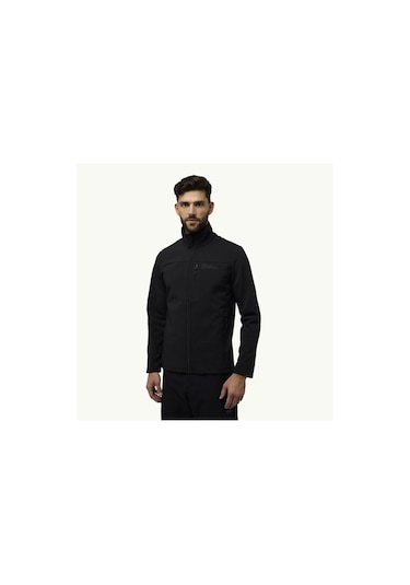 Jack Wolfskin Whirlwind Softshell Erkek Ceket Siyah A62521-6000 Siyah