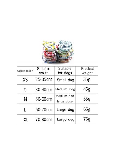 Dişi Köpek Fizyolojik Pantolon Köpek Kızgınlık Taciz Önleyici Pantolon, Boyut: Xl Dinozor