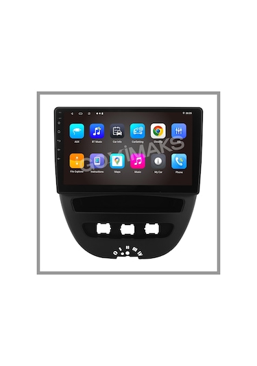 Cıtroen C1 2007-2013 8 Gb Ram 128 Gb Hafıza Androıd Multımedıa Teyp