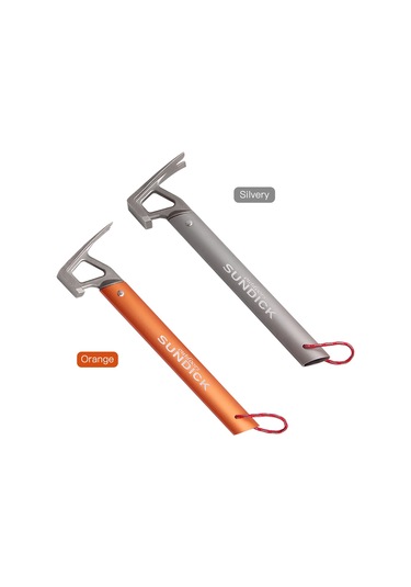 Sundick-açık Kamp Çadır Çekiç Paslanmaz Çelik Çadır Tırnak,turuncu Turuncu