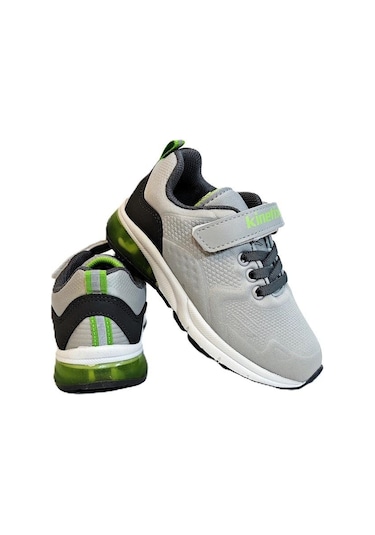 Kinetix Vanya Gri Cırtlrı Erkek Çocuk Spor Ayakkabı Gri