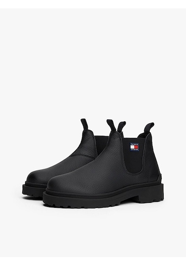 Tommy Hilfiger Erkek Bot Em0em01670bds Siyah
