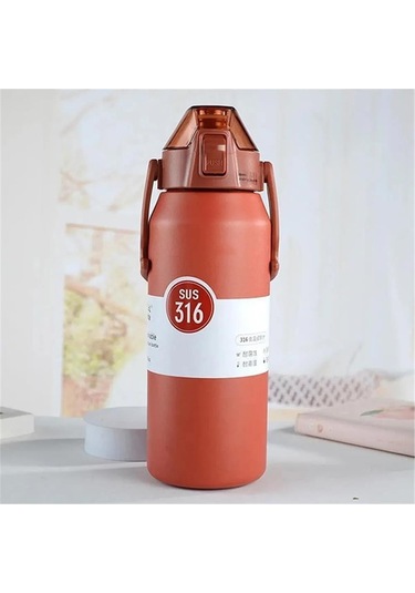 Kişiselleştirilebilir Soğuk Tutması İçin Özel 316l Termos Kırmızı Kırmızı