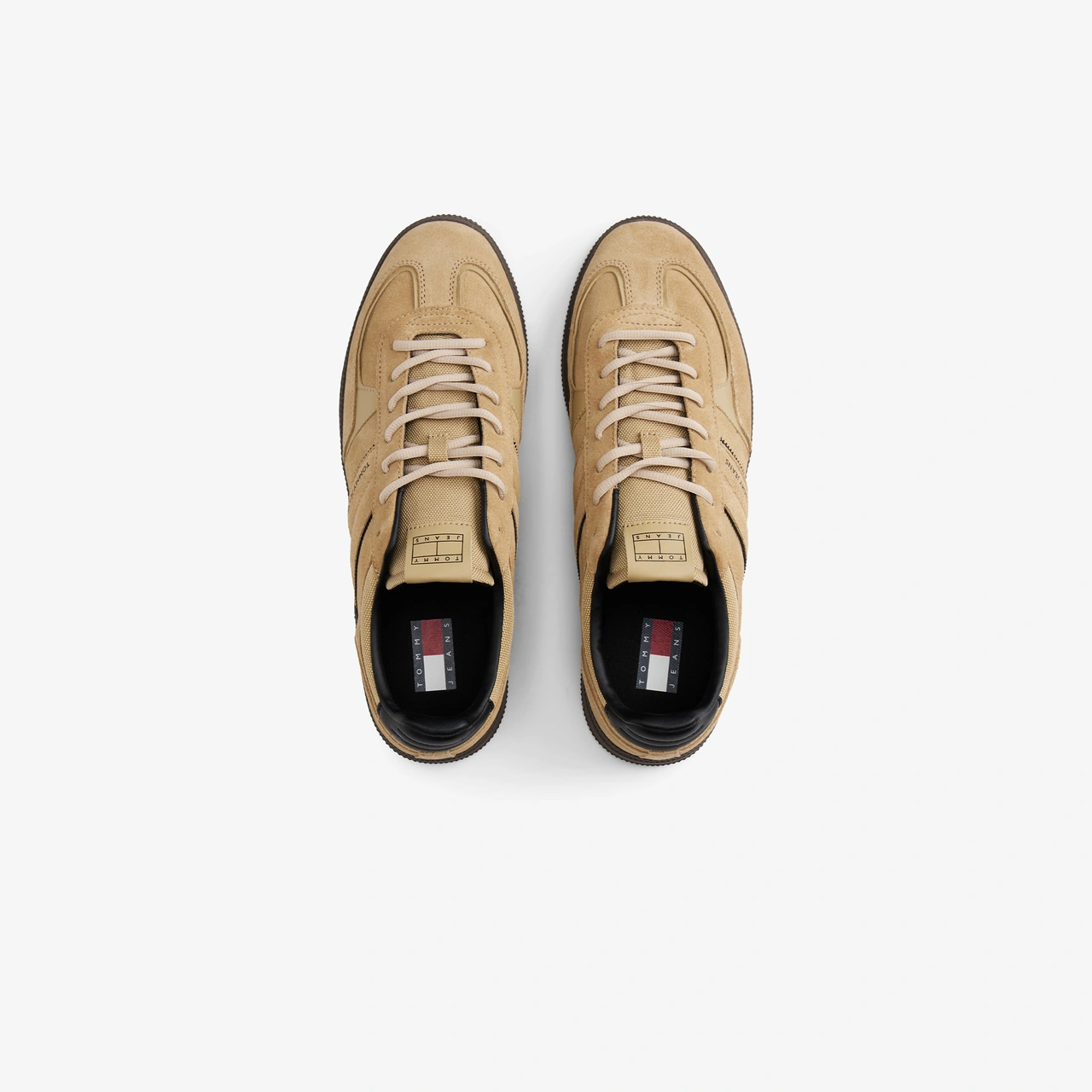 Tommy Hilfiger Greenwich Edge Suede Erkek Bej Spor Ayakkabı Em0em01609 Bej