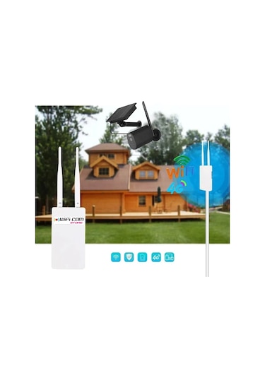 Sim Kartlı Dış Mekan Wifi Modem Router 12v1a