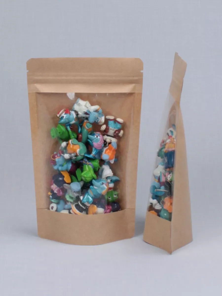 Softhomecraft Karton Paket Doy-pack 135x225 Mm, Pencere 140 Mm, 50 Adet 172432626