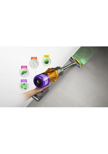 Dyson V12 Detect Slim Absolute Kablosuz Dikey Şarjlı Süpürge
