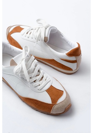 Rs-02 Taba Garni İnce Taban Günlük Spor Ayakkabı Taba