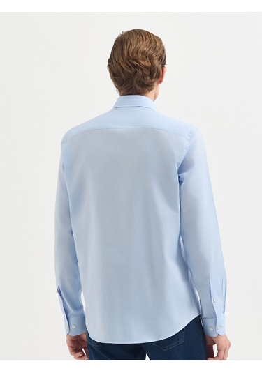 Karaca Erkek Slım Fıt Gömlek-açık Mavi 11.25w.04.012 Açik Mavi