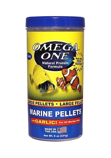 Omega One Garlic Marine Large Pellets 1Lt / 567gr.