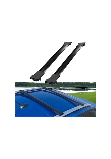 Toyota Rav4 Xa30 2006-2012 İçin Araca Özel Portbagaj Ara Atkısı, Ekipman Taşıyıcı Çapraz Barlar 2 Adet - Siyah