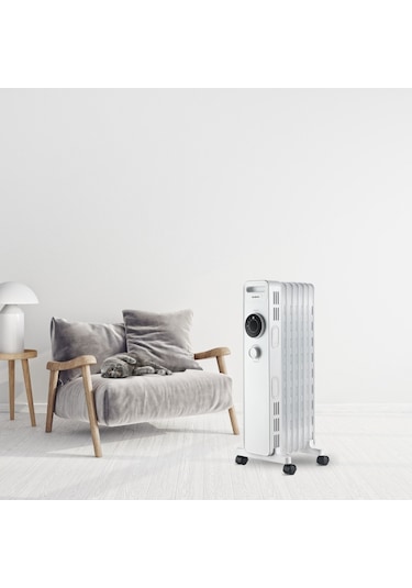 Kumtel Kum-1220s 7 Dilim Beyaz Radyatör