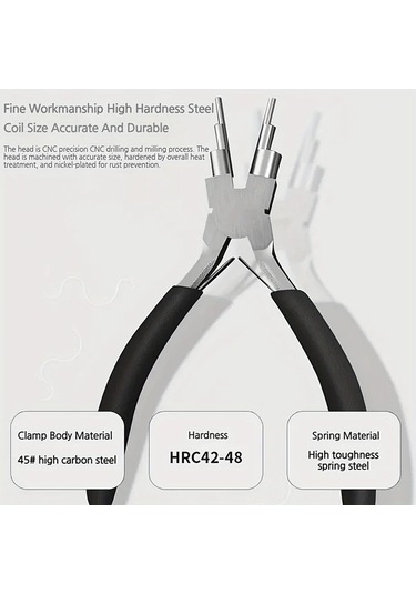 Willowhaven T Tovıa 6'sı 1 Arada Kaymaz Tutamaklı Yeşil Tel Loop Pense