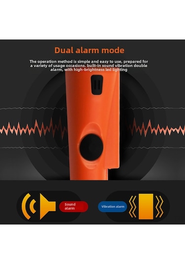 Dofolink El Tipi Metal Dedektörü Mavi - 360 Derece Yüksek Hassasiyetli Taşınabilir Metal Bulucu Pil Dahil Değil