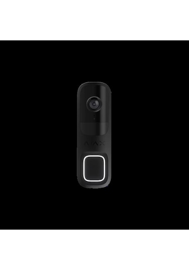 Ajax, Doorbell, Kablosuz, Kameralı, Kapı Zili Siyah