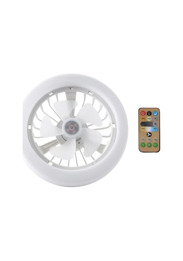 Vkemall E27 Tavan Fanlı Avize: Hız Kontrol, Ayarlanabilir Aydınlatma Ve Ev Dekorasyonu