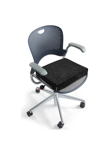 Visco (Kaydırmaz Tabanlı) Kare Ortopedik Oturma Minderi 45x40x7