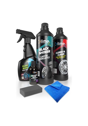 Oto Bakım Seti 4 Parça Avantajlı Paket