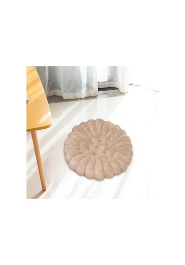 Suntek Peluş Zemin Yastık Kanepe Ofis Yurt Için Yuvarlak-haki