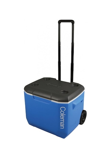 Coleman Performance Tri Coler Wheeled 60 Qt Tekerlekli Soğutucu Buzluk 56 Lt Mavi Mavi