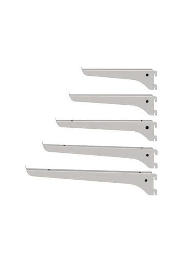 Raf Destek Kolu - Ahşap Raf Desteği, Raf Tutucu Ayak Beyaz