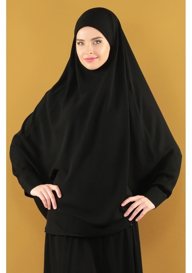 Çarşaf Soft 2 Parça Peçeli Sultanbaş