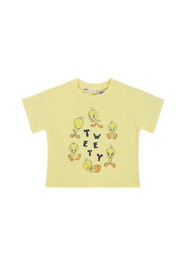 Tweety 2-5 Yaş Tişört - Sarı