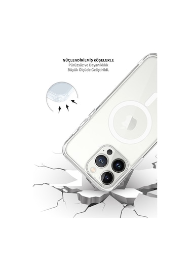 Iphone 13 Magsafe Kablosuz Sarj Özellikli Seffaf Kilif 556508914
