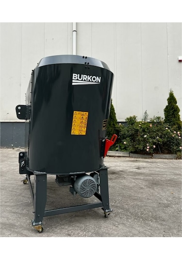 Burkon 1.8 M³ Çift Helezon Ev Elektrikli Yem Karma Makinası