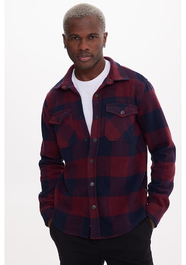 Colorado Hardal-kırmızı Basıc Gömlek Çok Renkli