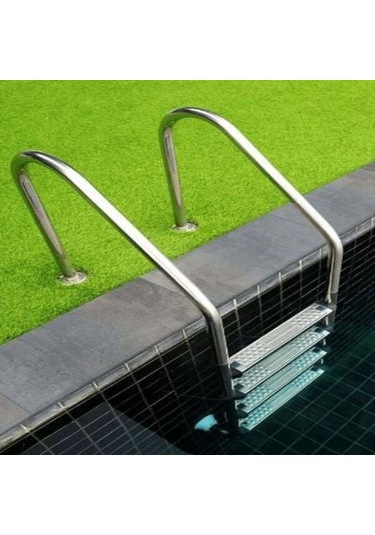 DEV PASLANMAZ 3 Basamaklı Standart Havuz Merdiven AISI 316