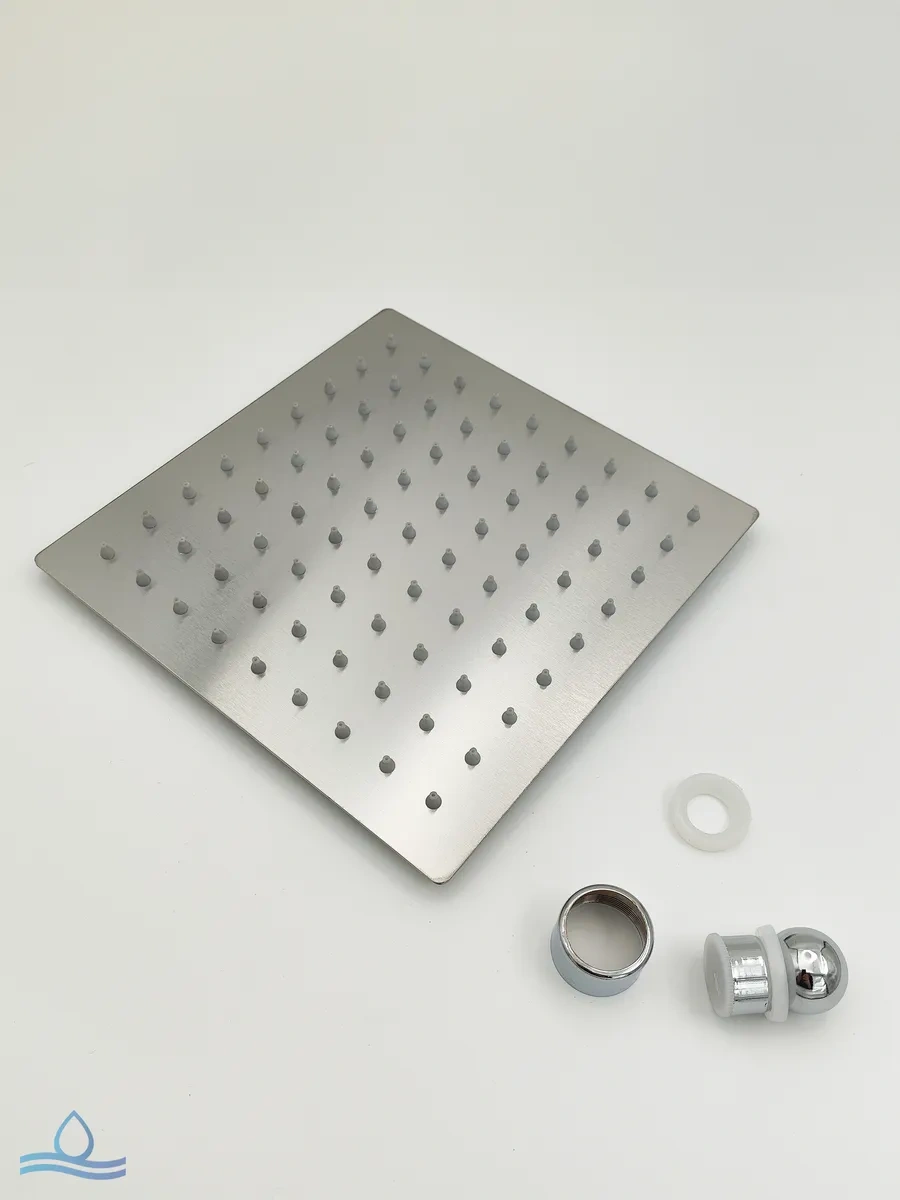 Santehvill' Paslanmaz Çelikten Üstten Tropikal Duş Başlığı 20 Cm 305705192 Saten