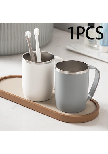 Suntek Diş Fırçası Bardağı Modern Kaymaz Banyo Tumbler Diğer