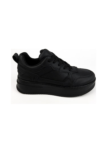 Hatege Baia Siyah Kadın Sneaker Ayakkabı Siyah