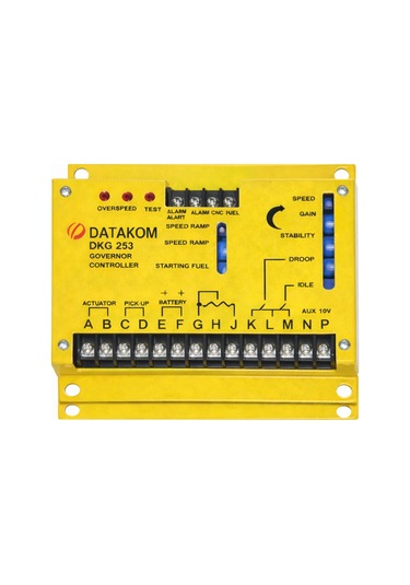 Datakom Dkg 253 Governör Kontrol Modülü