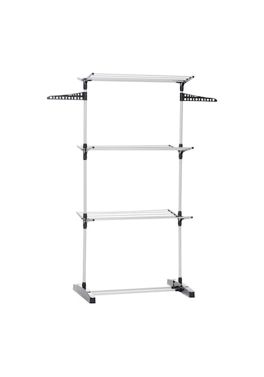 Biricik 3 Katlı Çamaşır Kurutma Askısı Siyah