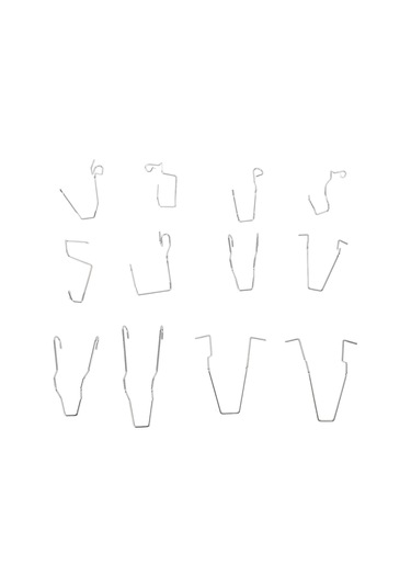 Reedark 12 Adet Paslanmaz Çelik Oto Far Sıkma Kıskaçları - H1/h3/h4/h7 Uyumlu Evrensel Far Ampul Tutucu Yaylı Klempler