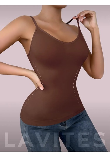 Lavites Sıkılaştırıcı Atlet 239172424 Kahverengi