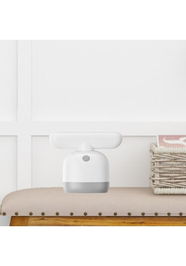 Homyl Elektrikli Hat Sökücü Fuzz Yapışkan Rulo Çok Amaçlı Beyaz