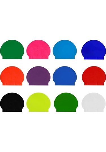 Delta Latex Swimming Cap Takım Ve Bireysel Sporlar Unisex Sarı