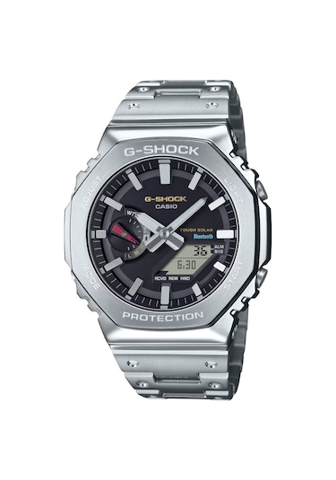 Casio G-shock Premium Solar Gm-b2100sd-1cdr Bluetooth Bağlantılı Kol Saati Metalik