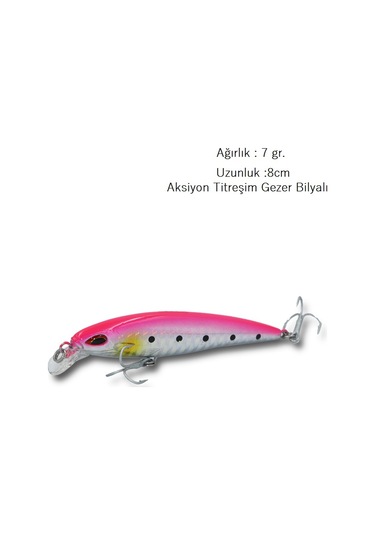Rapala Lures Sahte Balık Yemi Suni Yapay Yem 7G 8 CM