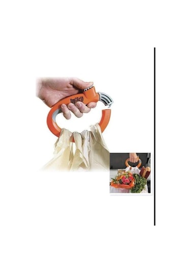 Mucit Home Market Poşet Taşıma Aparatı Ağır Malzeme, Çanta Taşıyıcı Kolu Tutacağı Renkli