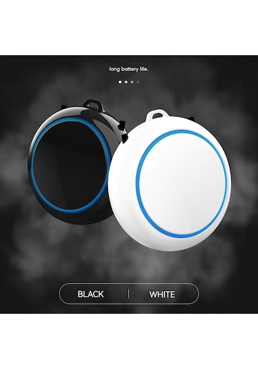 Taşınabilir Hava Temizleyici Küçük Hava Filtresi Negatif İyon Jeneratörü 30m/cm3 Düşük Gürültü Çift Negatif İyon Çıkışları 250mah Pil İle Ayarlanabilir Çoklu Modlar Dahili